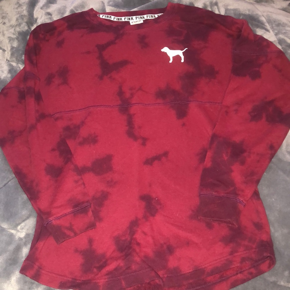 PINK crew next long sleeve